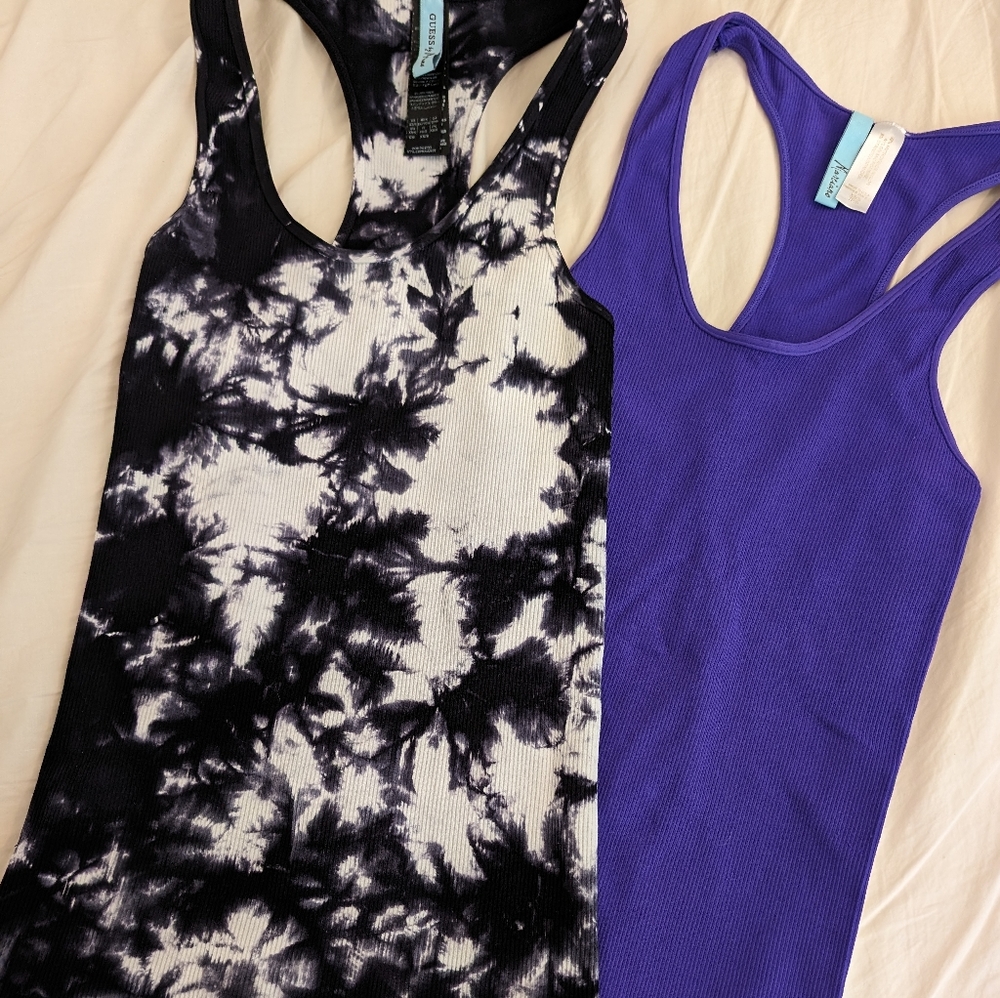 XS Guess by Marciano racerback tanks